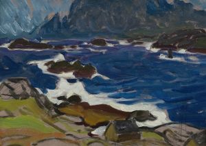 Study during a Storm. From Lofoten