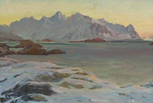 Mountains.Study from North Norway