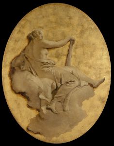 Allegorical Figure of a Woman with a Club