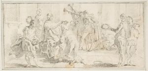 Allegorical Scene of Coronation