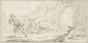 Inhabitants Leaving a Conquered City