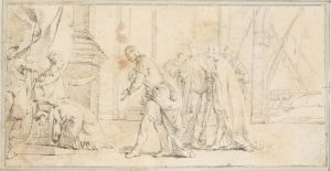 Queen of Port City Receiving Envoys