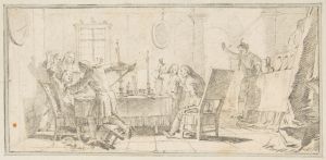 Scene of a Murder in an Interior