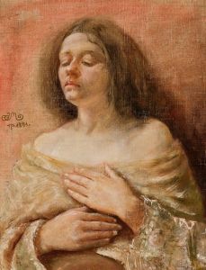 Portrait study of a woman