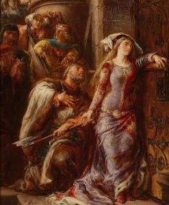 Queen Jadwiga and Dymitr of Goraj
