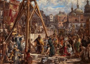 Retaking of Rus. Wealth and Education, 1366 AD, from the series “History of Civilization in Poland”