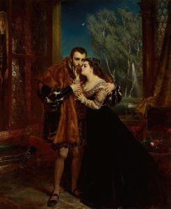 Sigismund Augustus with Barbara at the Radziwiłł court in Vilnius