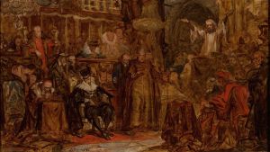 Sketch for “Skarga’s Sermon”