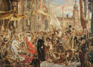Sketch for the painting “Constitution of the 3 May”