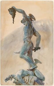 Sketch of Cellini’s ‘Perseus’
