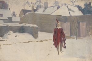 Mannikin in the Snow