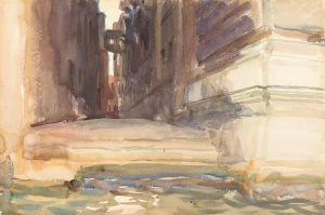The Calle della Rosa with the Monte di Pietà,Venice