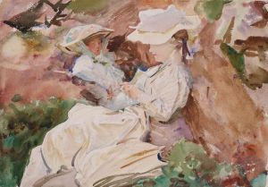 Simplon – Mrs Barnard and her Daughter Dorothy