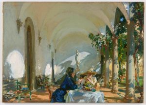 Breakfast in the Loggia