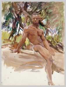 Man and Trees, Florida