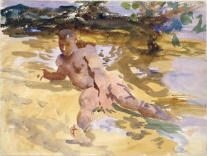 Man on Beach, Florida