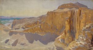 Cliffs at Deir el Bahri, Egypt