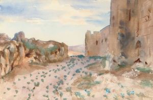 Fortress, Road and Rocks