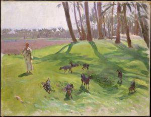 Landscape with Goatherd