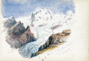 Monte Rosa from Hornli, Zermatt