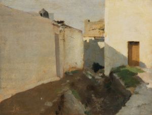 White Walls in Sunlight, Morocco