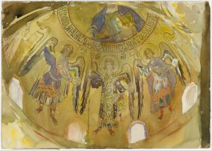 Angels, Mosaic, Palatine Chapel, Palermo