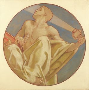 Study for ‘History’, Museum of Fine Arts, Boston