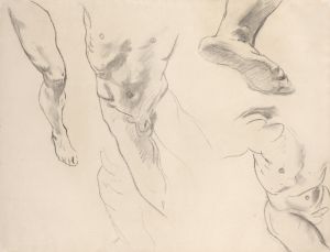 Figure Studies of a Nude Youth
