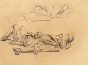 Studies for ‘Gassed’ II