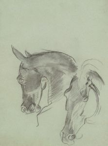 Studies for ‘The Fall of Gog and Magog’