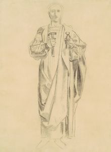 Study for ‘Dogma of the Redemption – Frieze of Angels’