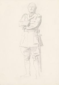 Study of General Louis Botha for ‘General Officers of World War I’