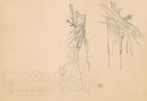 Two Shattered Trees; and Study for ‘The Road’