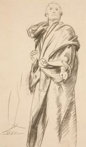 Draped Standing Figure