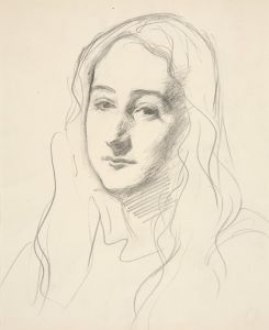 Head of a Young Woman