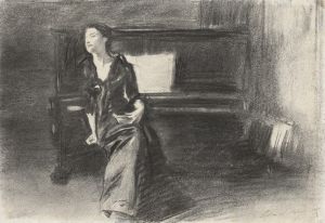 Lady at the Piano