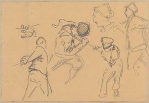 Men Pulling Ropes