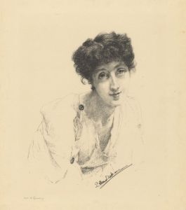 Portret van Laura Theresa Alma Tadema