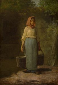 Peasant Girl Returning From The Well