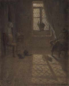 ‘Le chat’ or The Cat at the Window