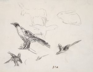 Ravens, Donkey, Rabbit, and Goose