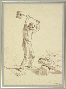 Le fendeur de bois
