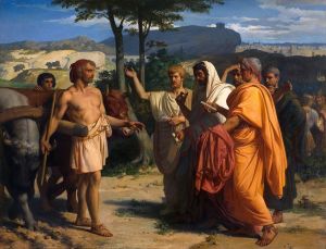 Cincinnatus Recevant Les Ambassadeurs De Rome