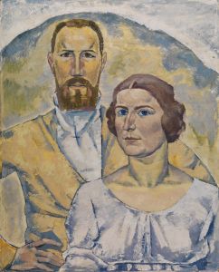 Selbstbildnis des Künstlers mit seiner Frau