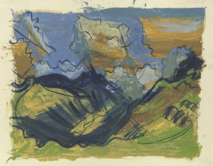 Landscape near the Scheerhorn