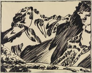 Berglandschaft im Bergell.