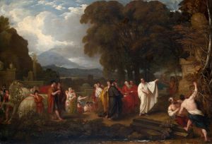 Cicero Discovering the Tomb of Archimedes
