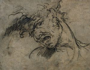 Head of a Screaming Man