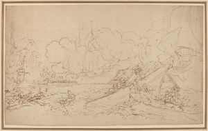 Study for The Battle of La Hogue