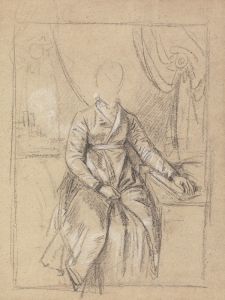 Costume Study for the Portrait of a Lady
